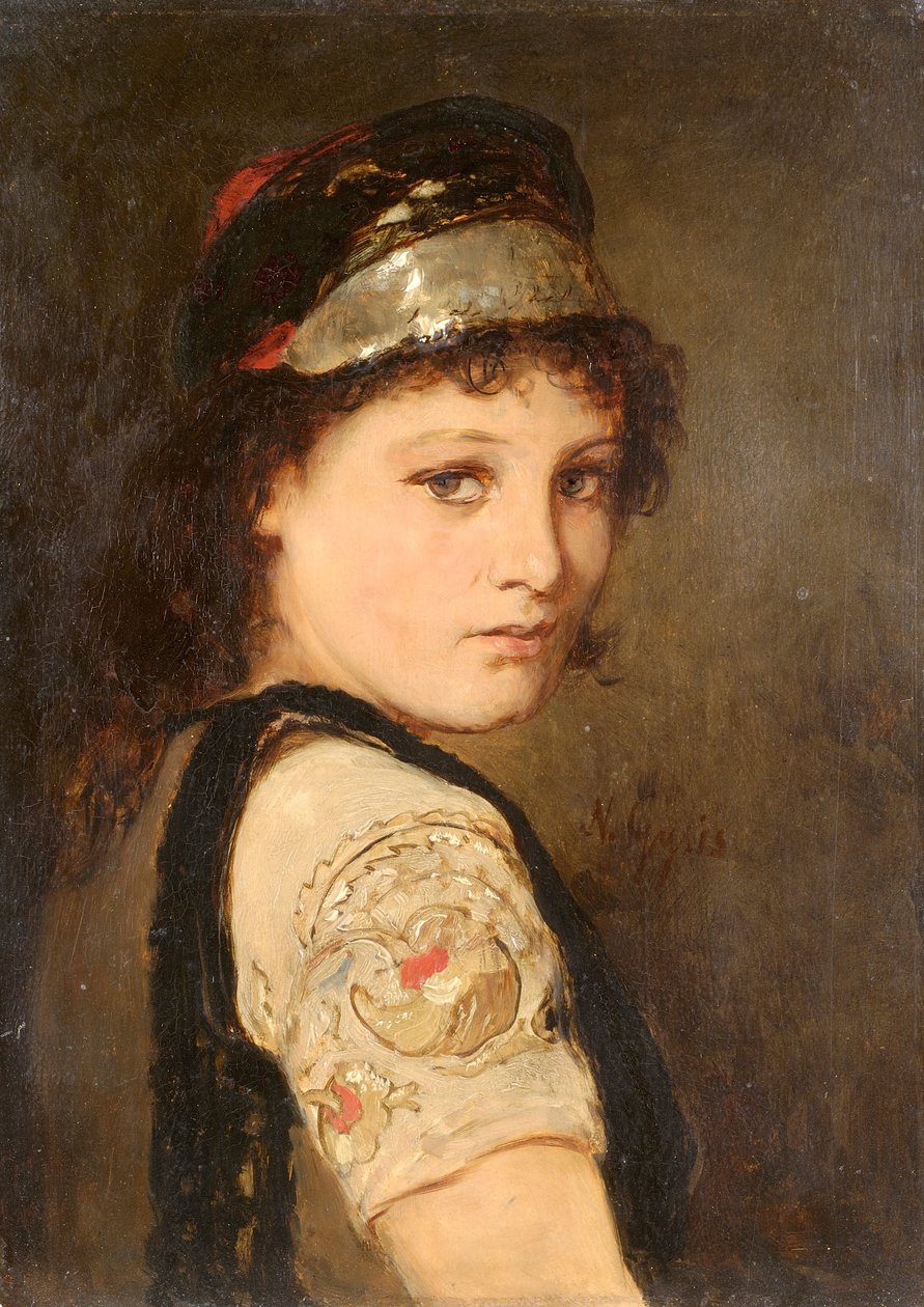 Mädchen aus Megara von Gyzis Nikolaos