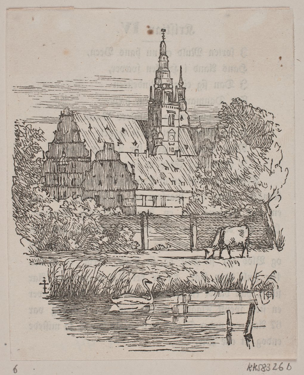 Schloss Frederiksborg von H. C. Henneberg