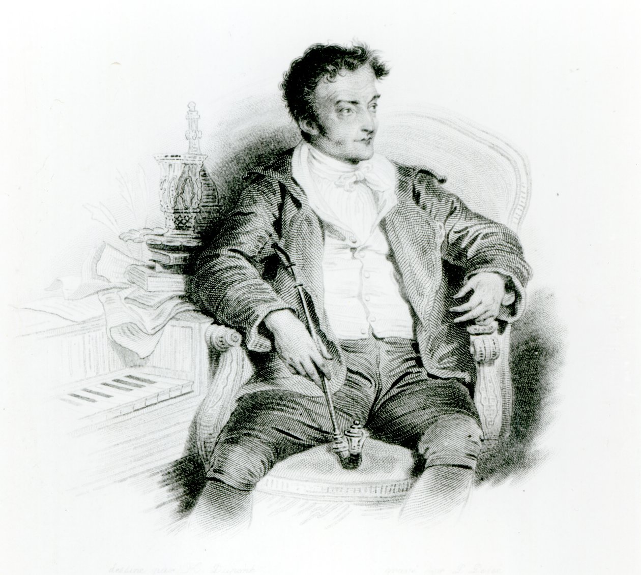 Ernst Theodor Amadeus Hoffmann (1776-1822) von H. Dupont