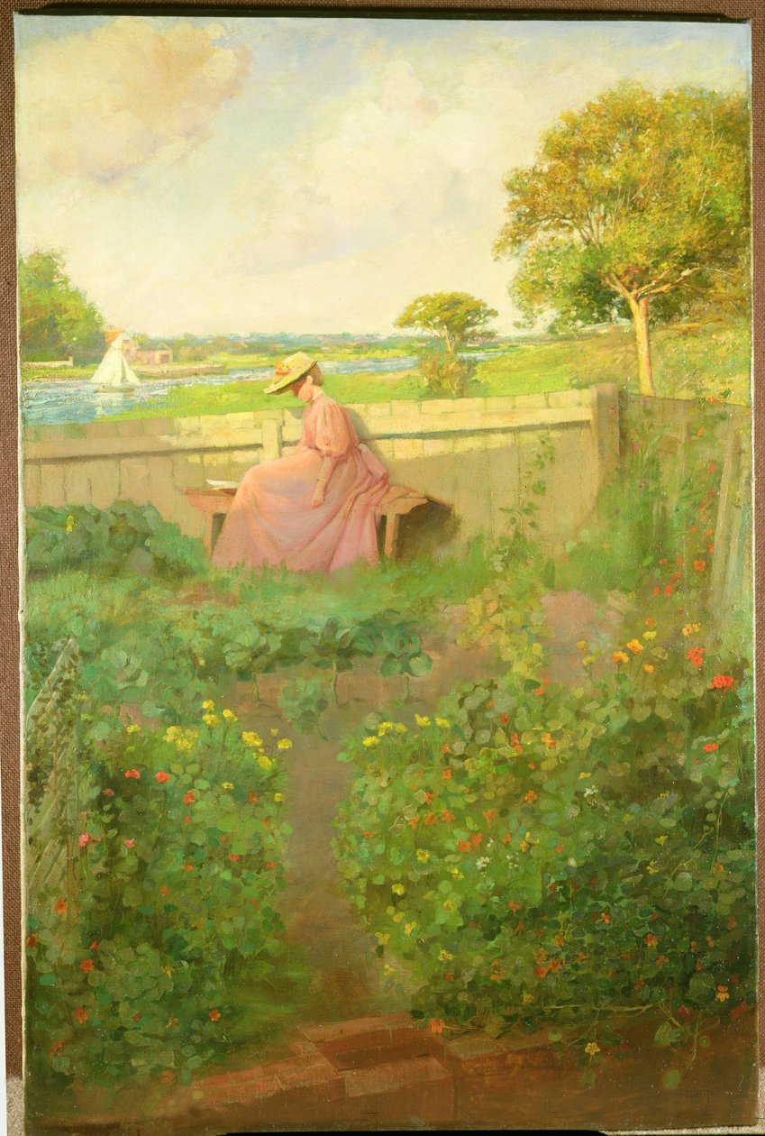 Im Garten von H. Francis Bate