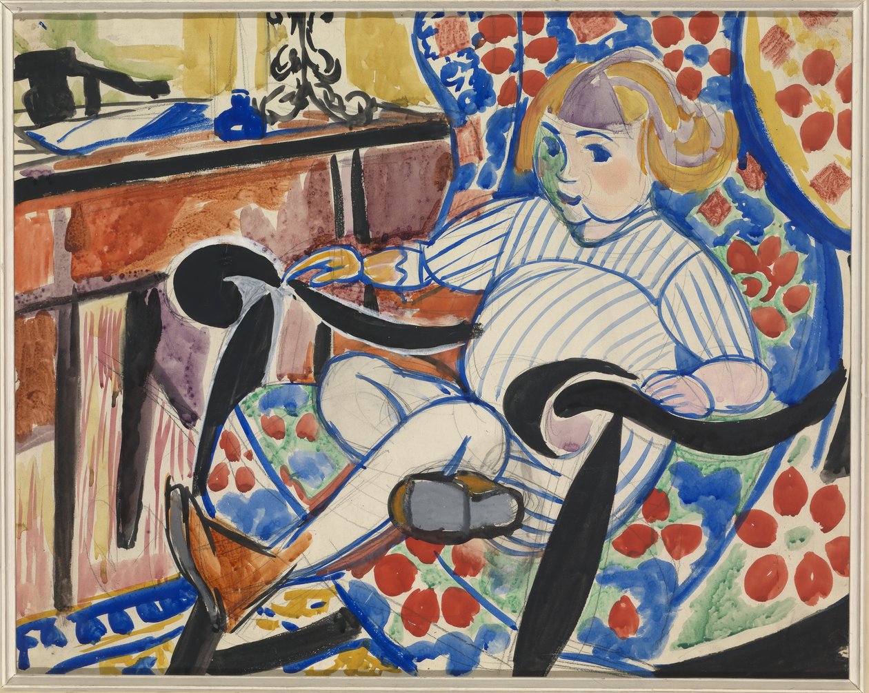 Gouache von H. Lyman Sayen