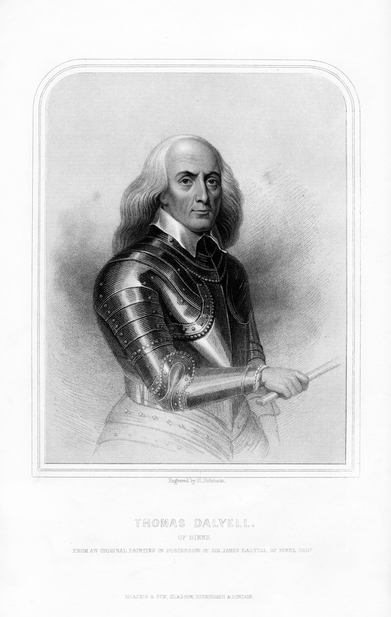 Thomas Dalziel, schottischer General, 1870 von H. Robinson