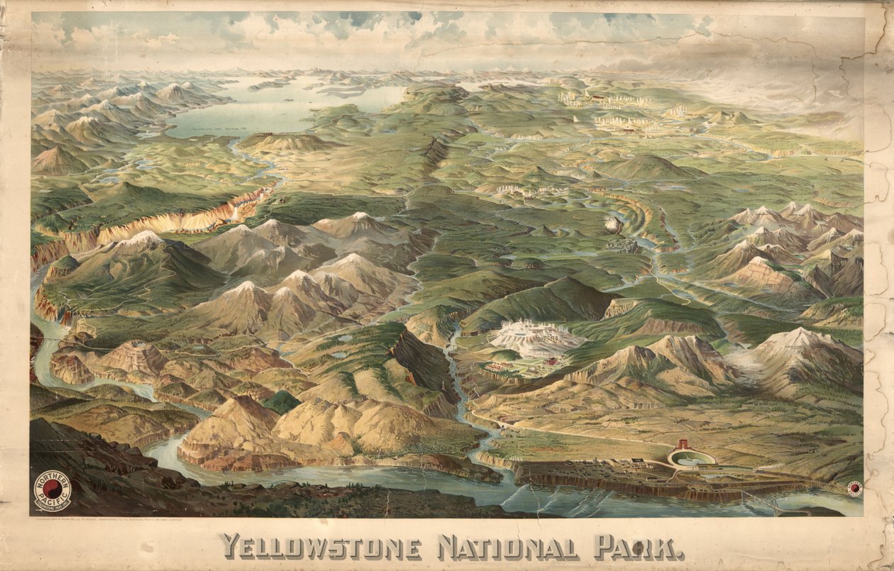 Yellowstone-Nationalpark von H. Wellge