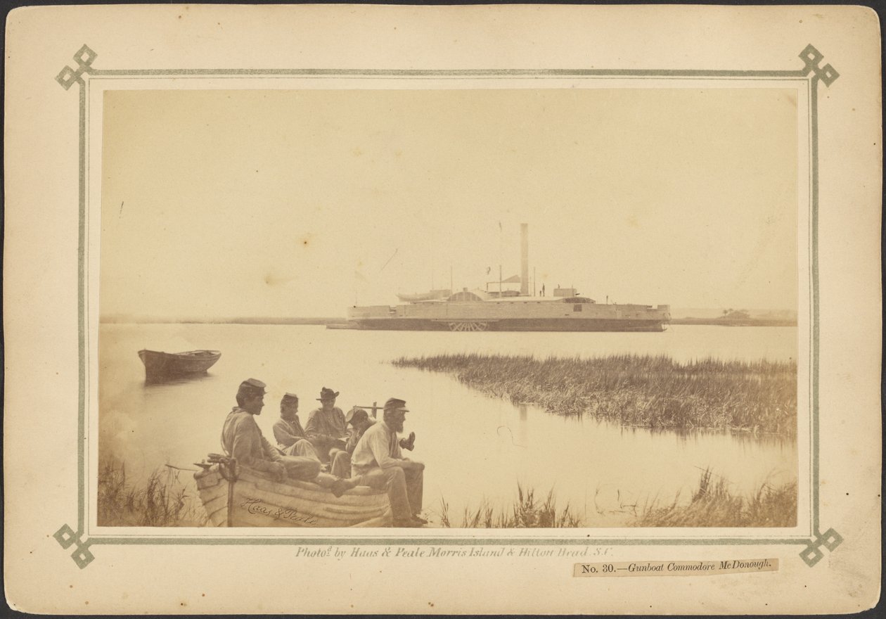 Kanonenboot Commodore McDonough von Haas and Peale
