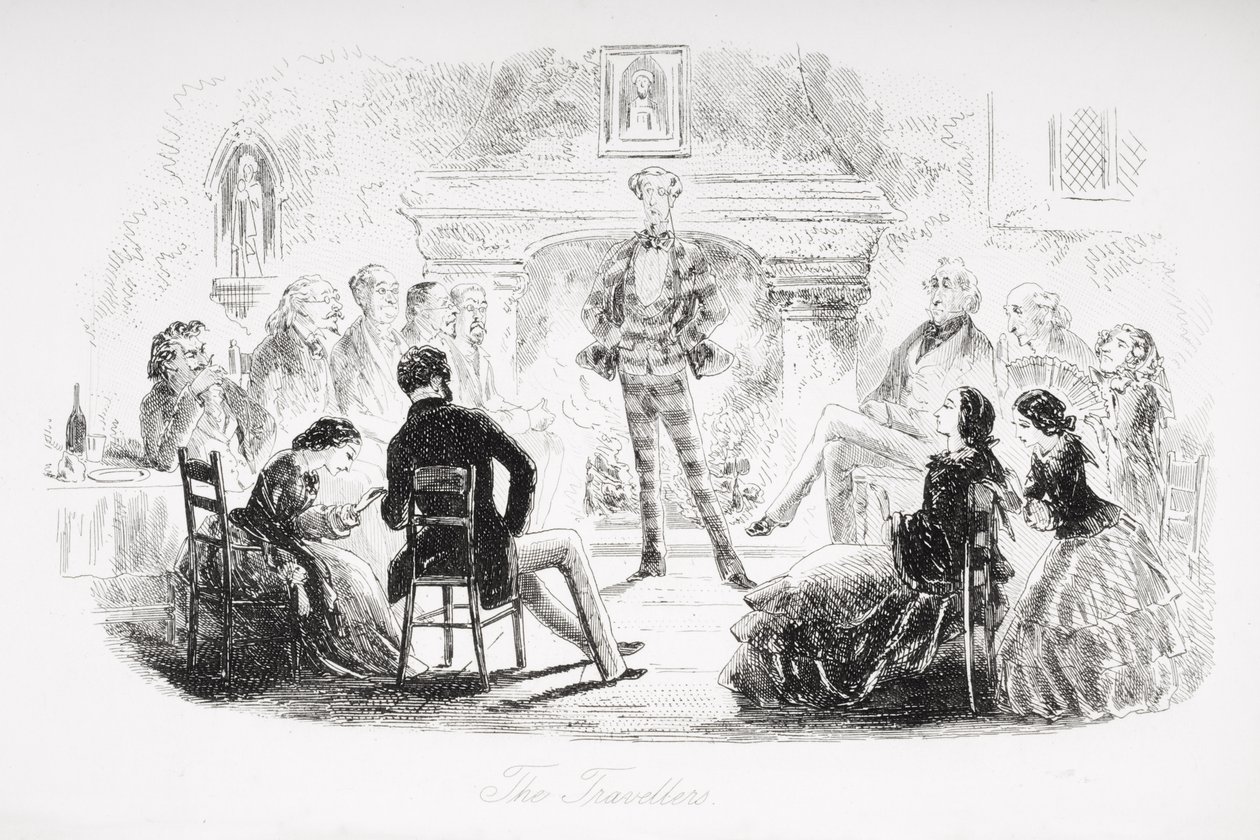 Die Reisenden, Illustration aus 