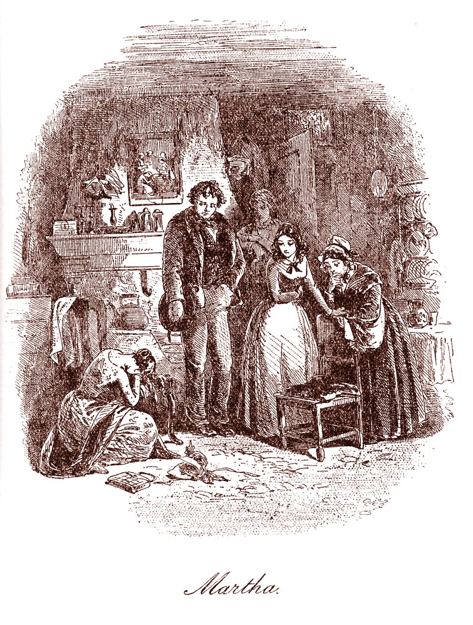 David Copperfield von Hablot Knight Browne