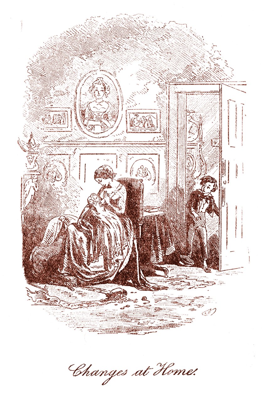 David Copperfield von Hablot Knight Browne