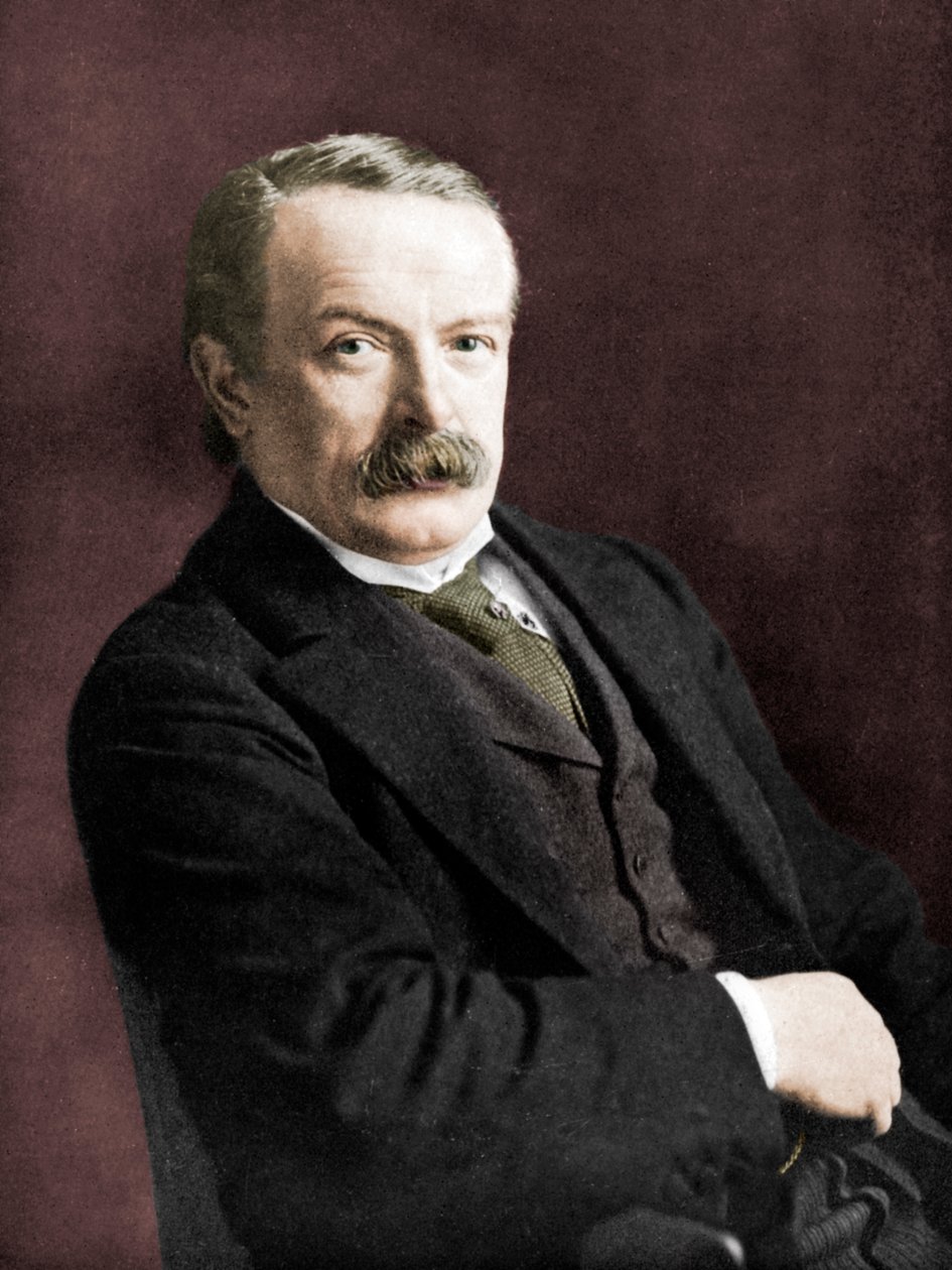 David Lloyd George, britischer Politiker von Haines
