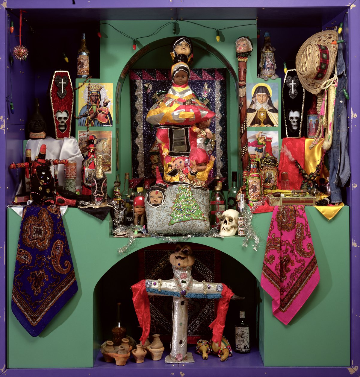 Voodoo-Altar von Haitian School