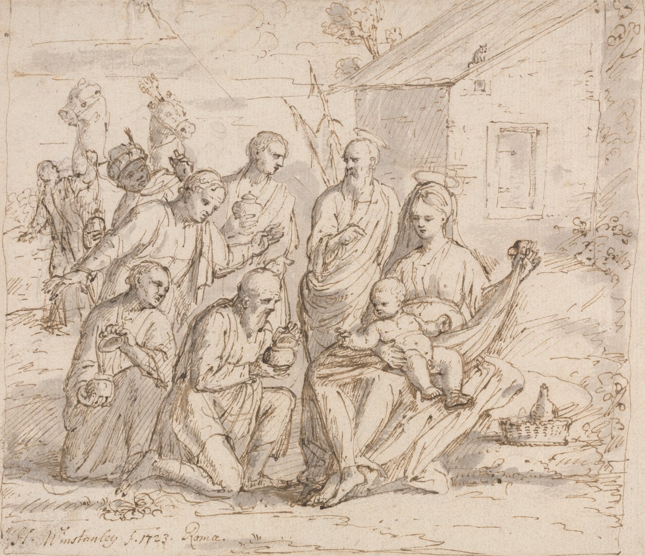 Die Anbetung von Hamlet Winstanley
