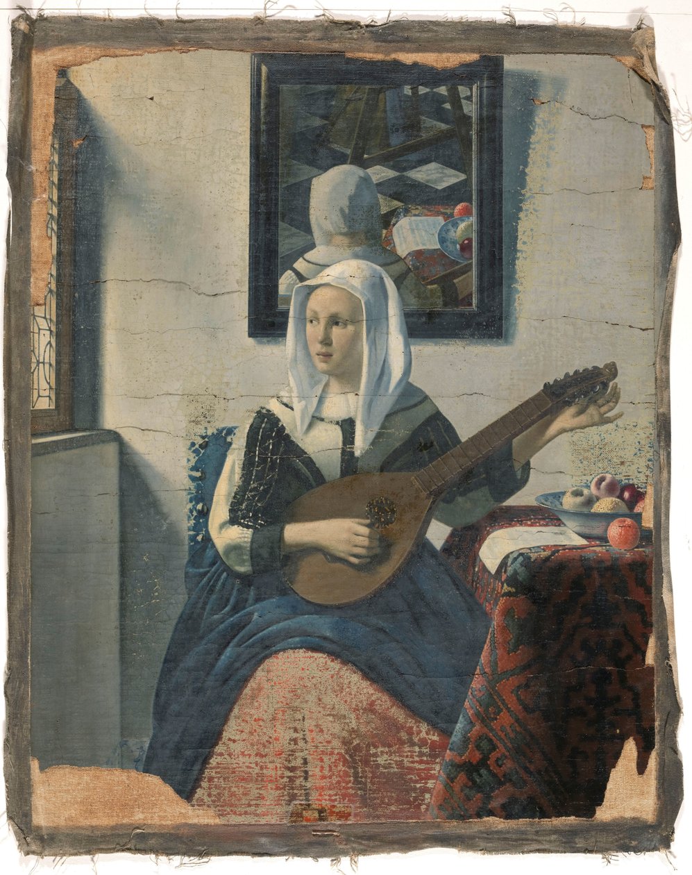 Zisterspielende Frau von Han van Meegeren