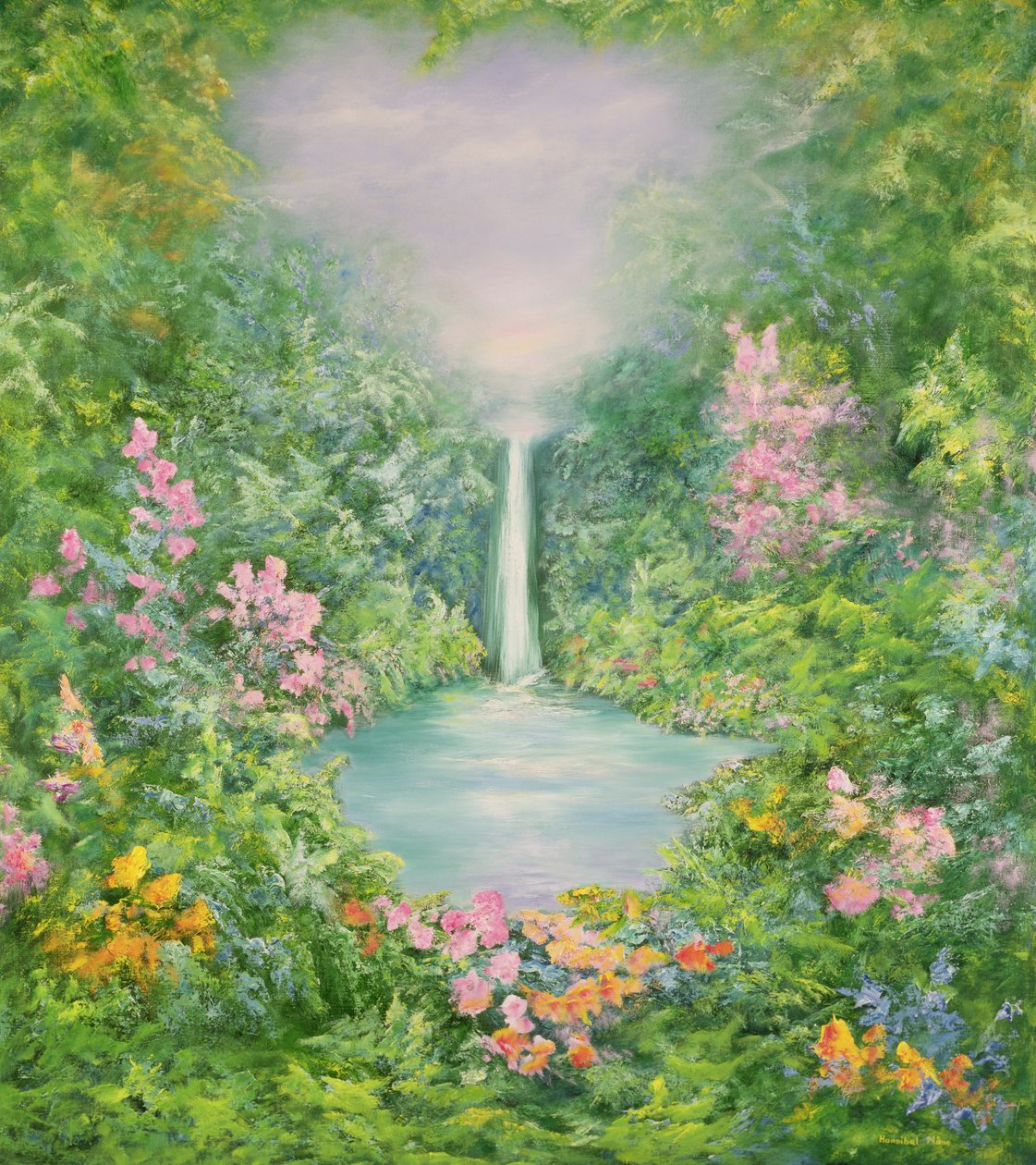 Der Wasserfall, 1997 von Hannibal Mane