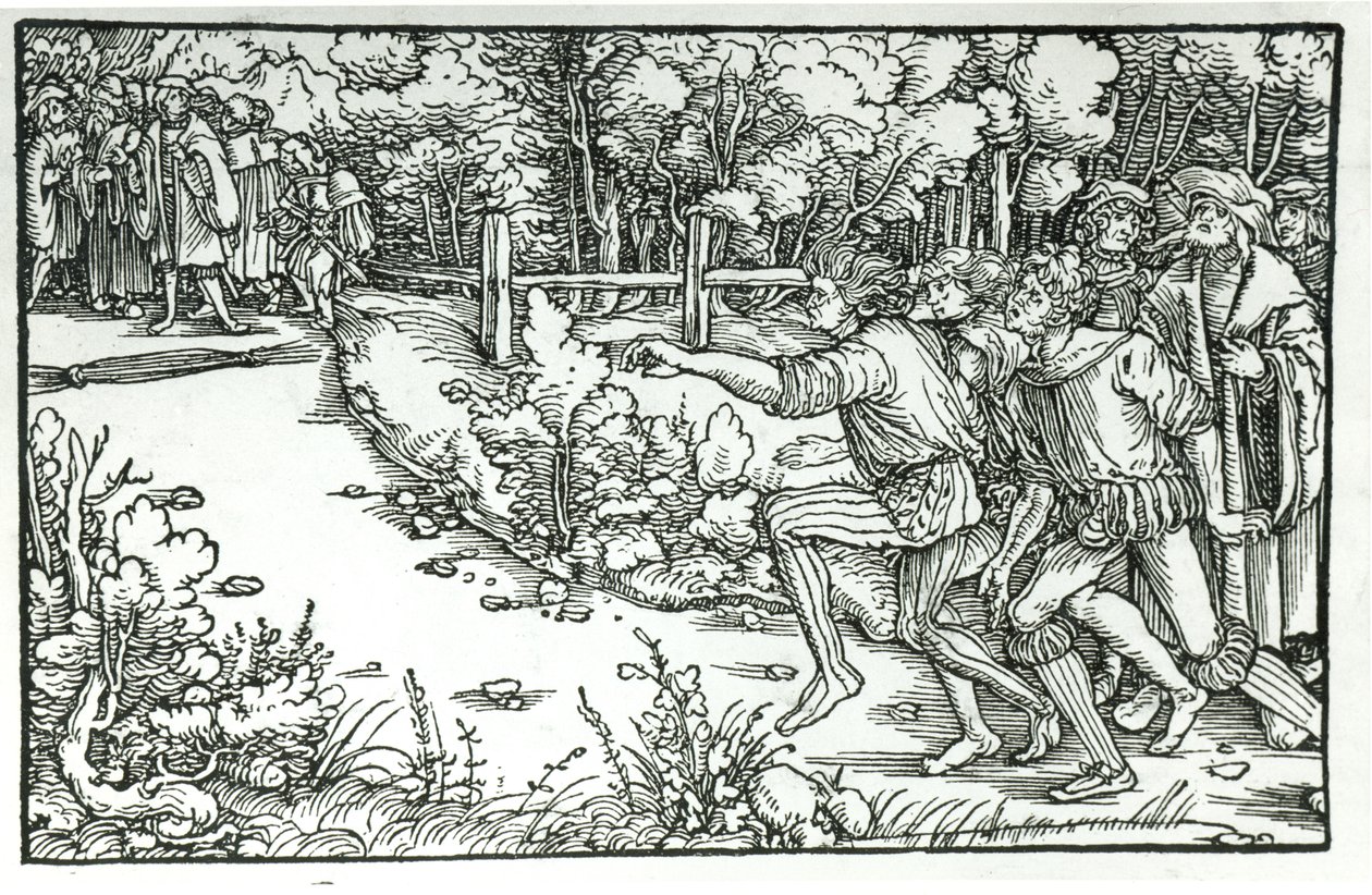 Das Rennen von Hans Burgkmair