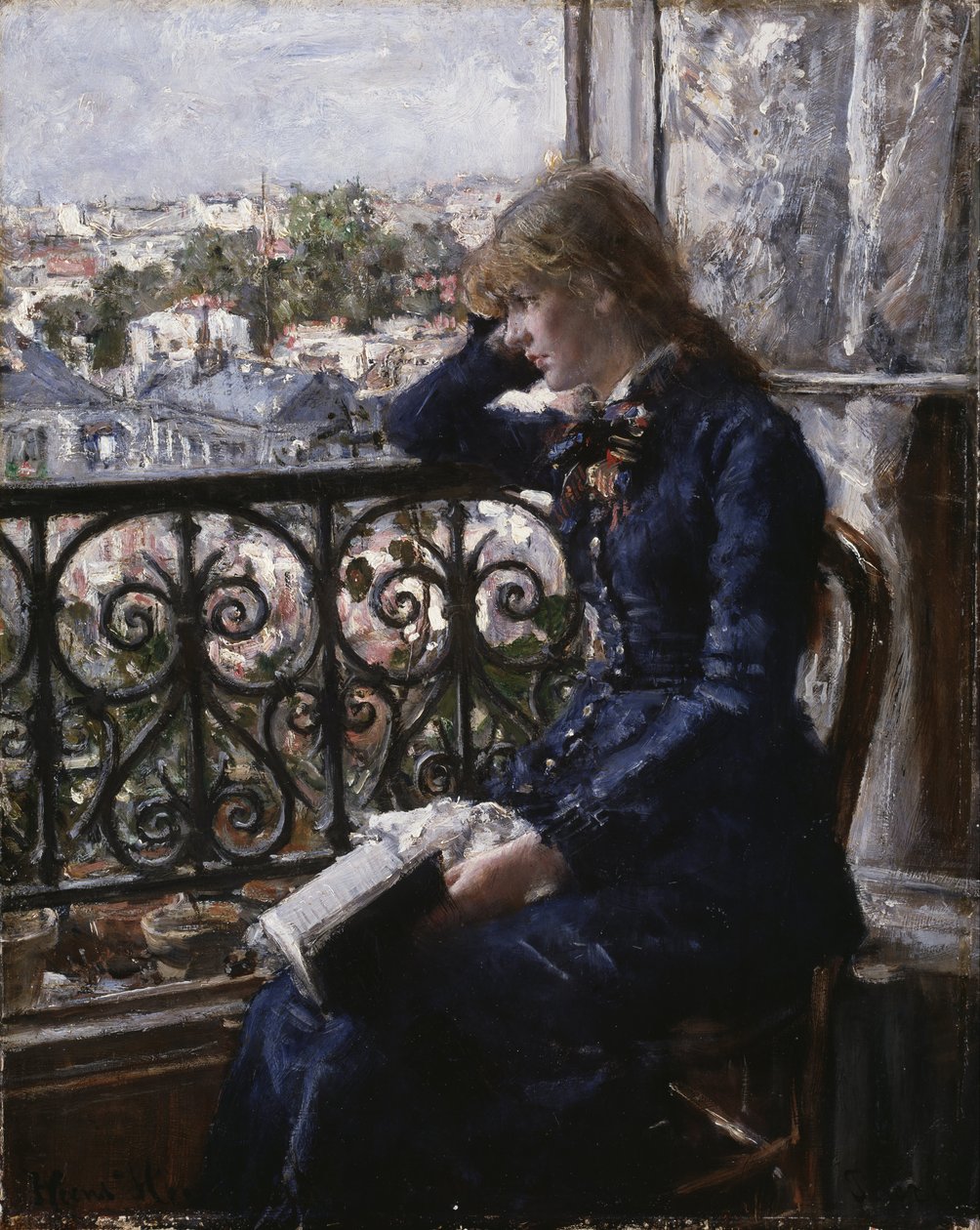 Am Fenster von Hans Olaf Heyerdahl