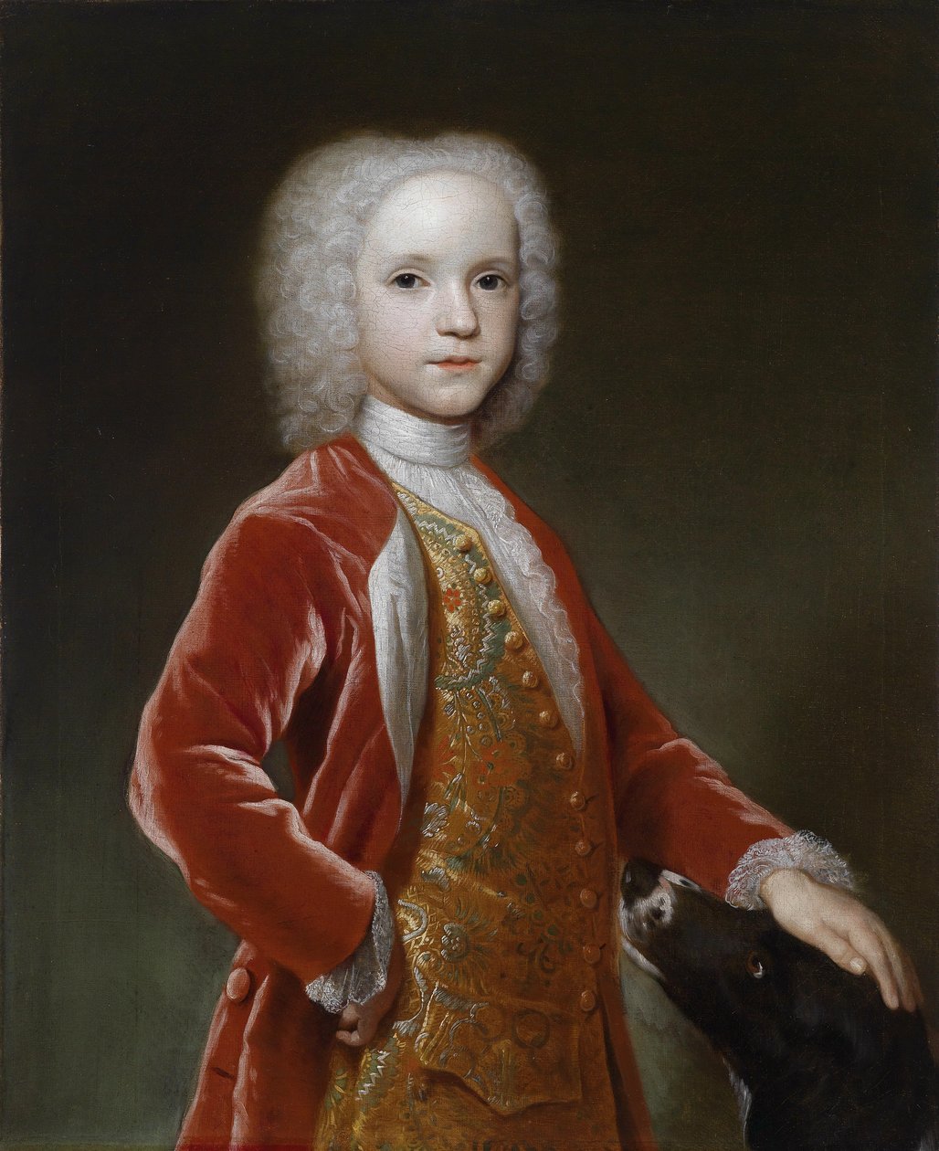 George Bubb Dodington, 1. Baron Melcombe in seiner Kindheit von Hans Hysing