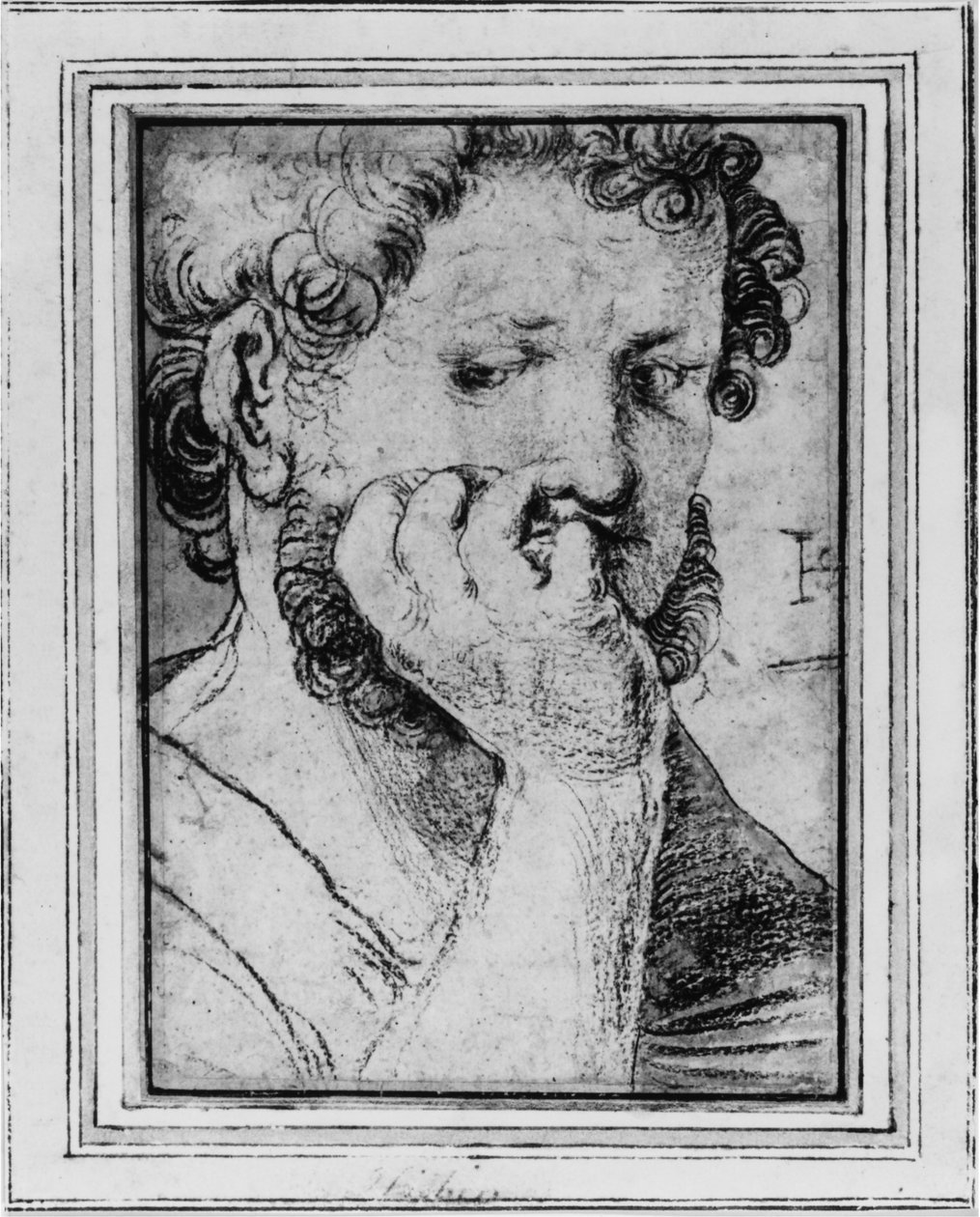 Porträt eines Mannes von Hans Leonhard Schäufelein