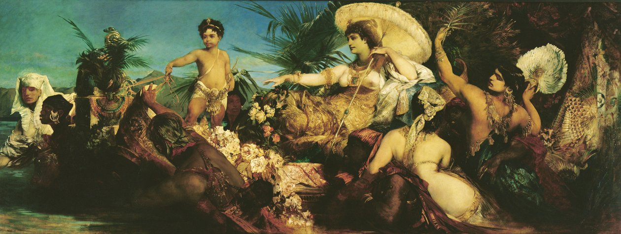 Kleopatra, 1875 von Hans Makart