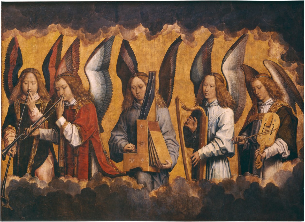 Musizierende Engel von Hans Memling