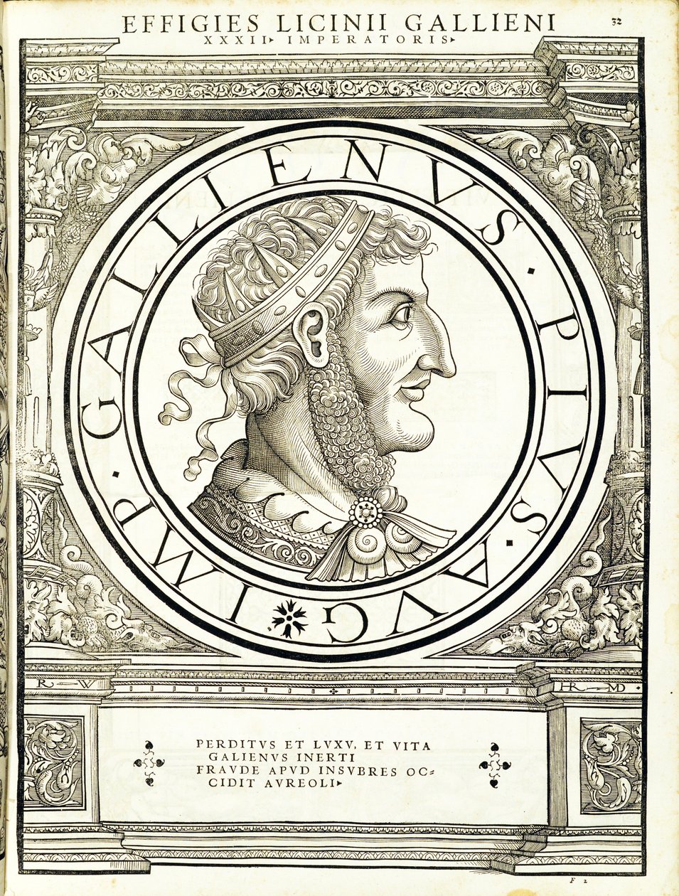 Gallienus, Illustration aus 