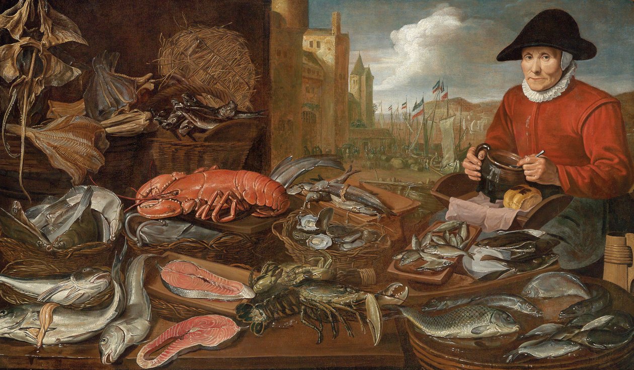 Ein Fischmarkt von Hans van Essen
