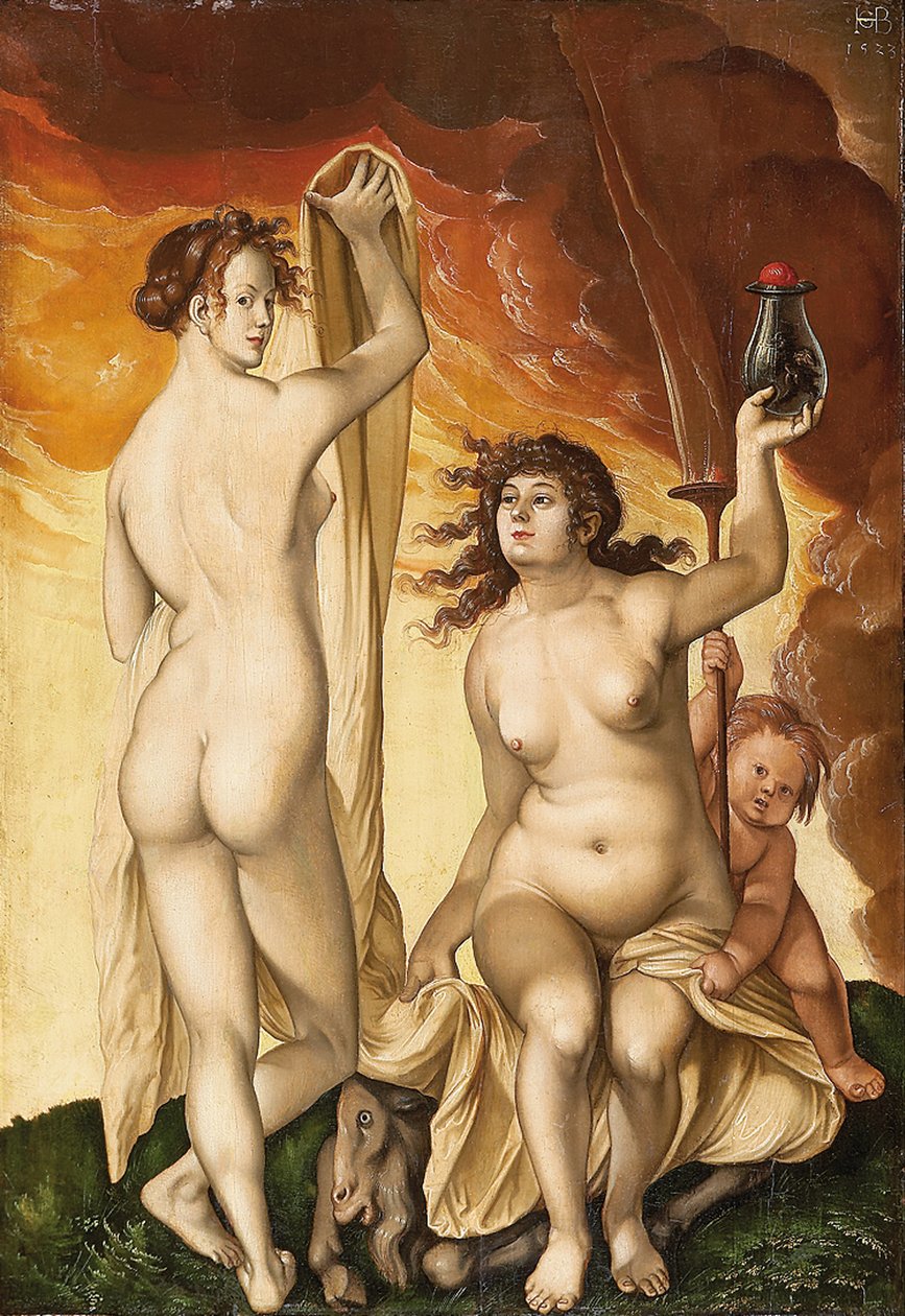 Zwei Hexen von Hans Baldung