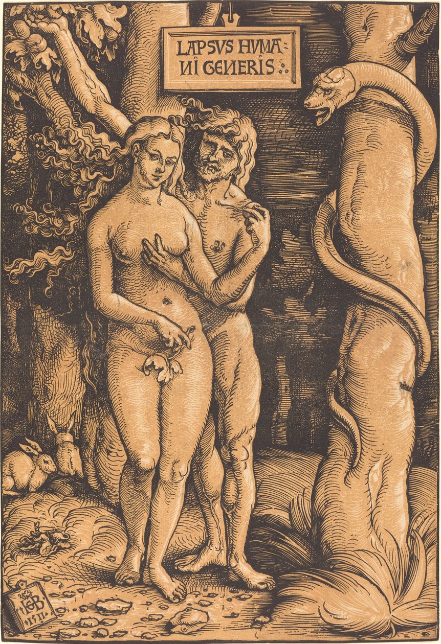 Adam und Eva von Hans Baldung Grien