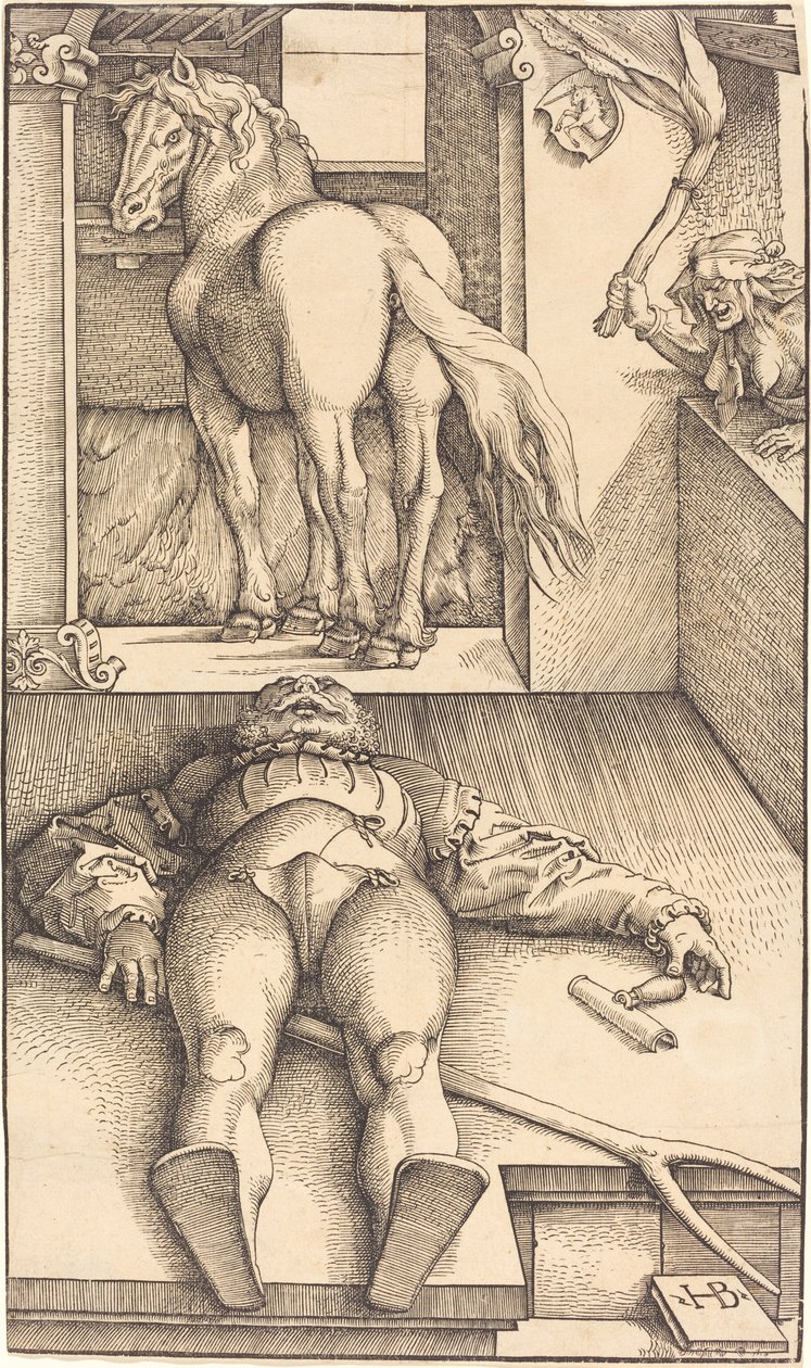 Der verhexte Bräutigam von Hans Baldung Grien