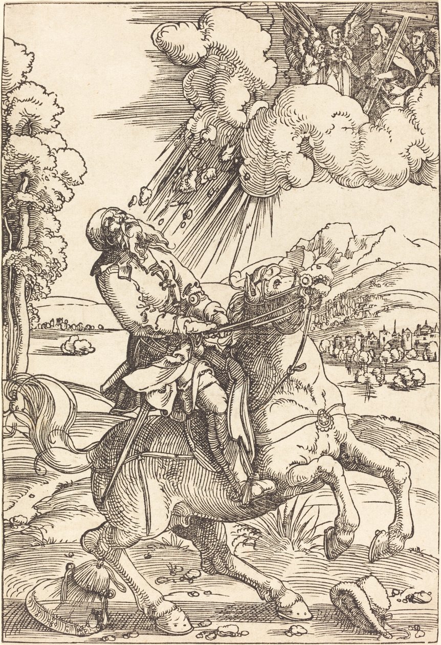 Die Bekehrung des Heiligen Paulus von Hans Baldung Grien