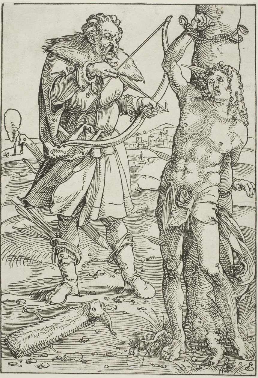 Das Martyrium des heiligen Sebastian von Hans Baldung Grien