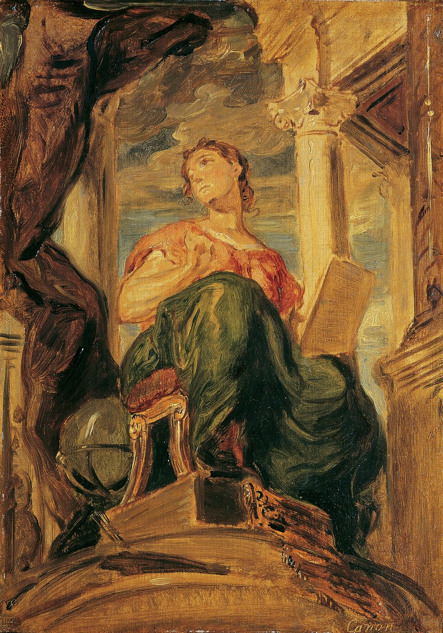 Die Muse Clio von Hans Canon