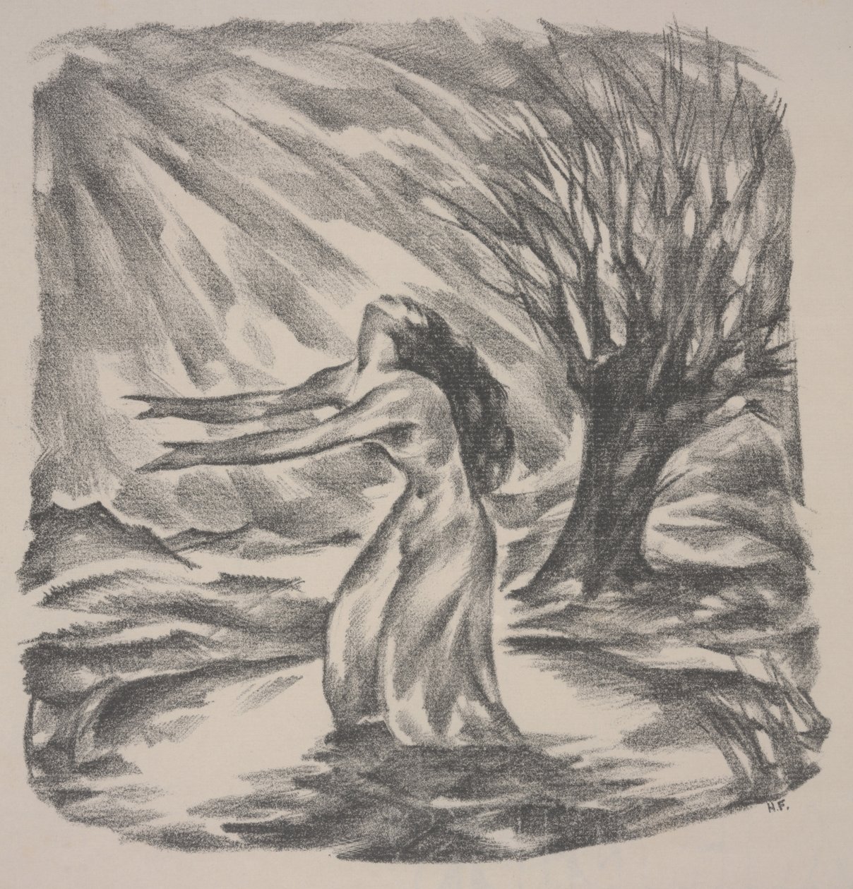 Ophelia von Hans Freese