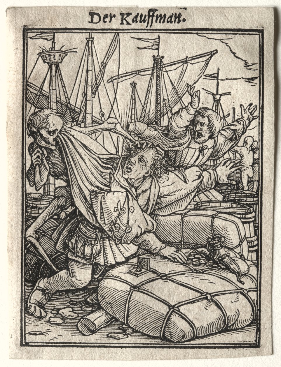 Totentanz: Der Kaufmann von Hans Holbein