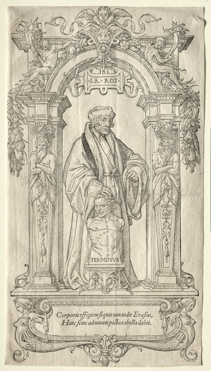 Erasmus von Rotterdam von Hans Holbein