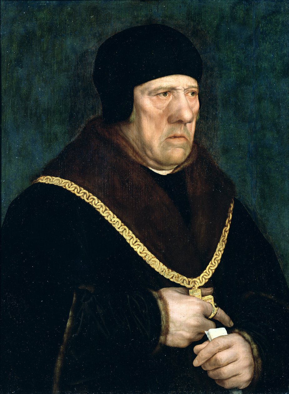 Sir Henry Wyatt (um 1460-1537) von Hans Holbein der Jüngere