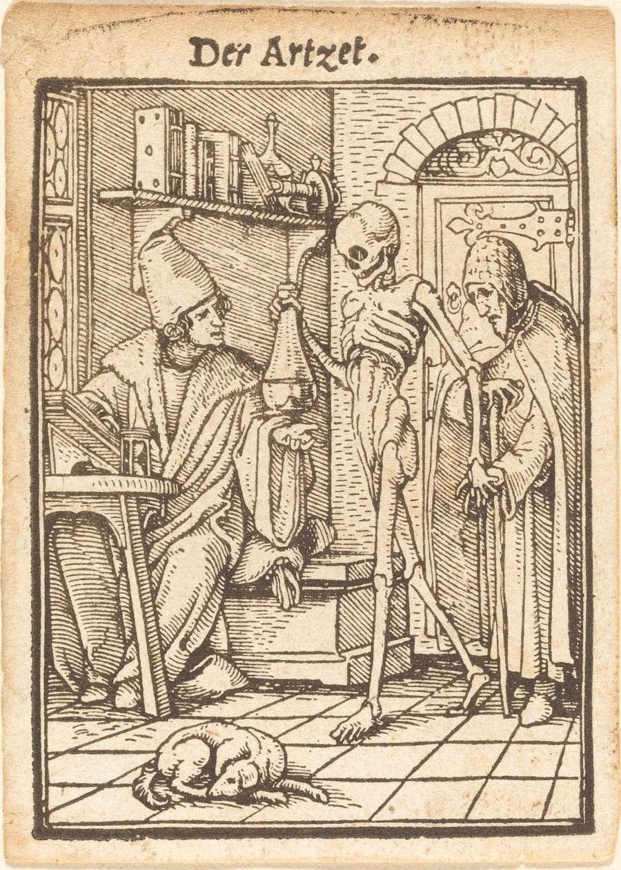 Der Arzt von Hans Holbein der Jüngere