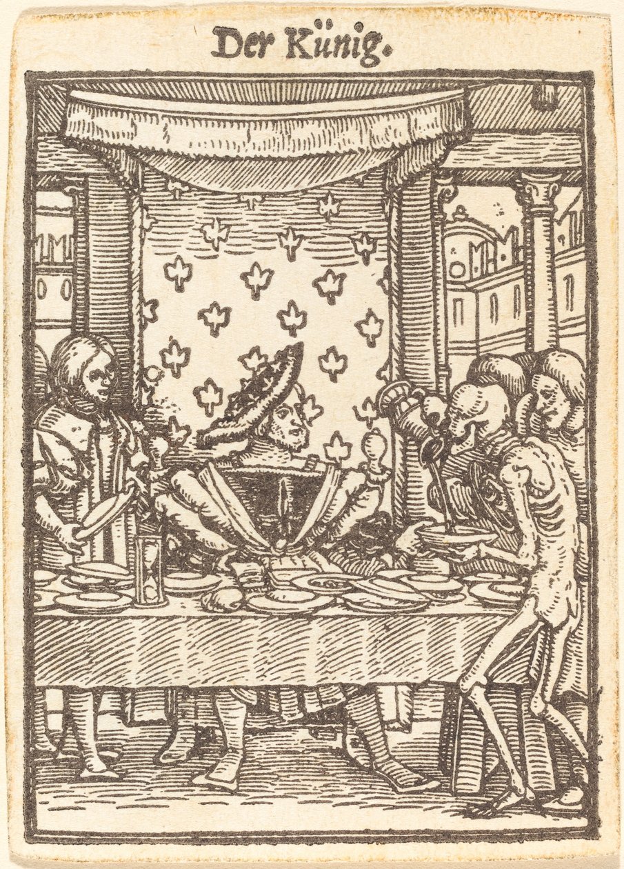 Der König von Hans Holbein der Jüngere