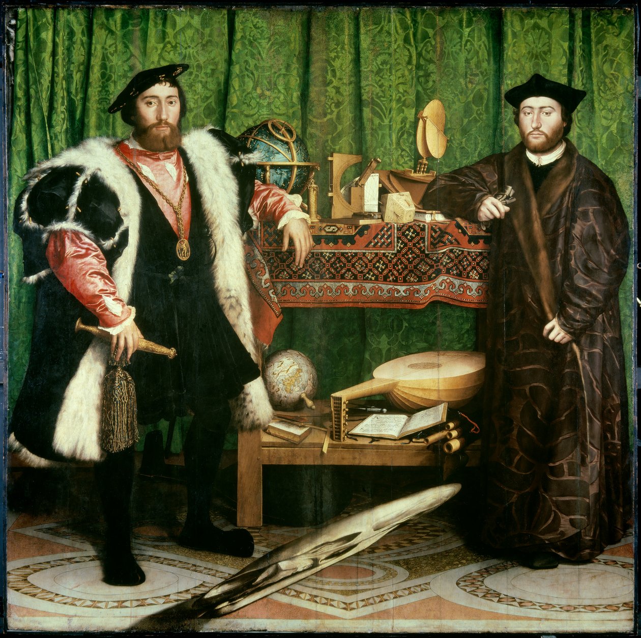Die Botschafter von Hans Holbein the Younger