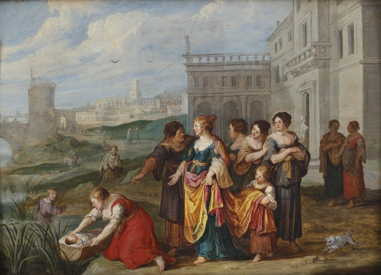 Auffindung des Moses von Hans Jordaens III