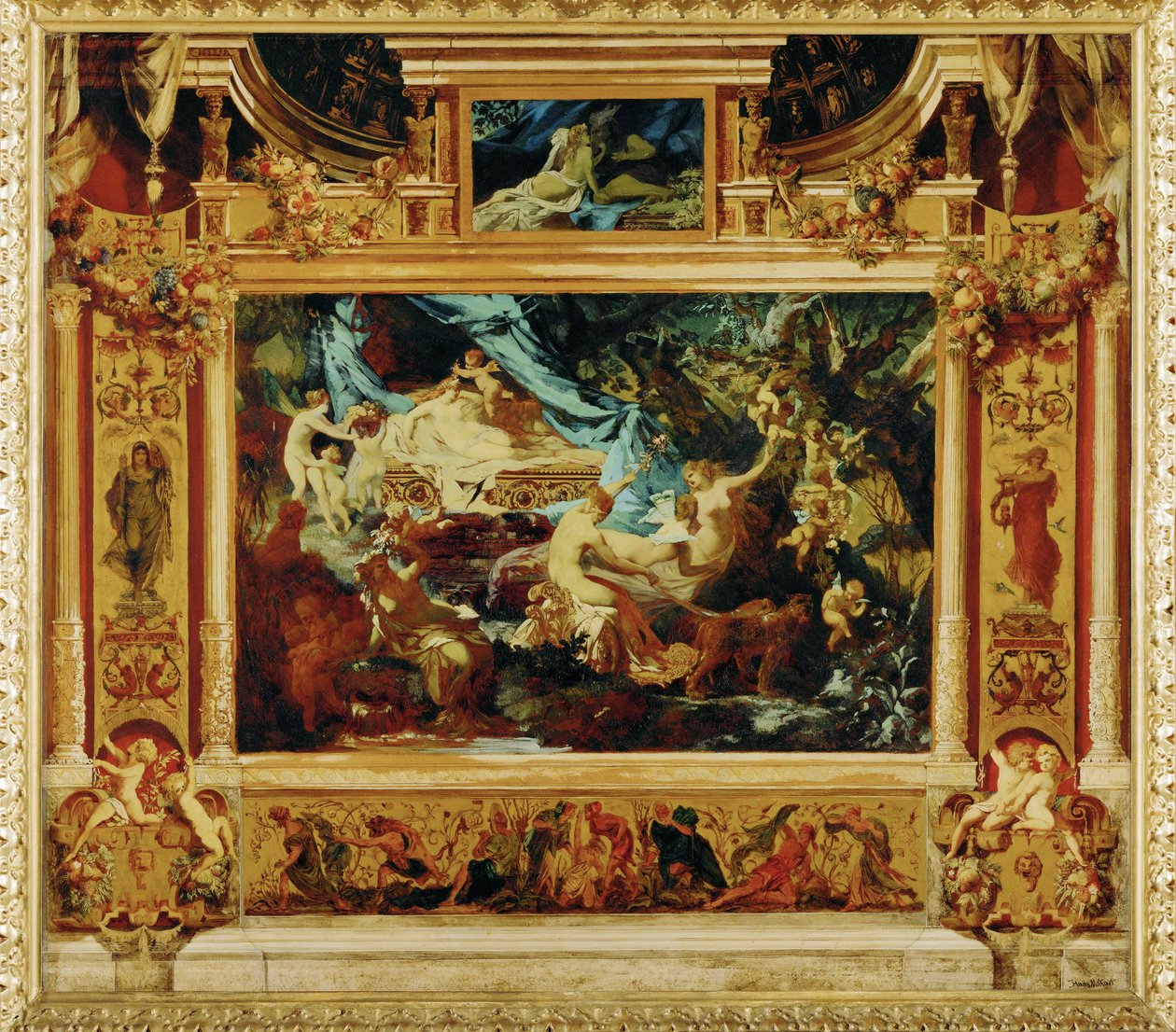 Ein Sommernachtstraum von Hans Makart