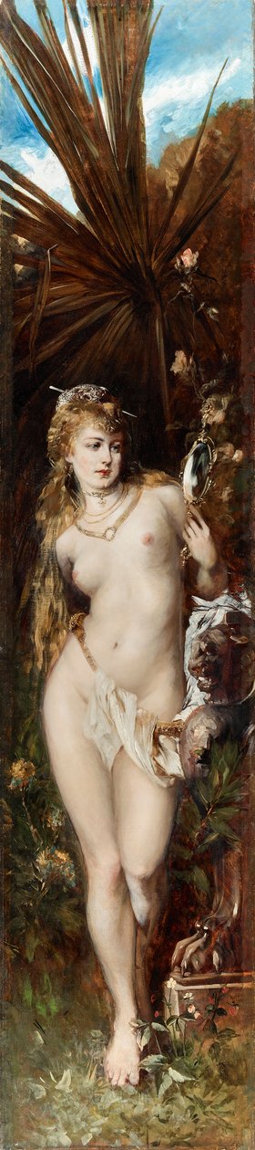 Die fünf Sinne: Das Gesicht von Hans Makart