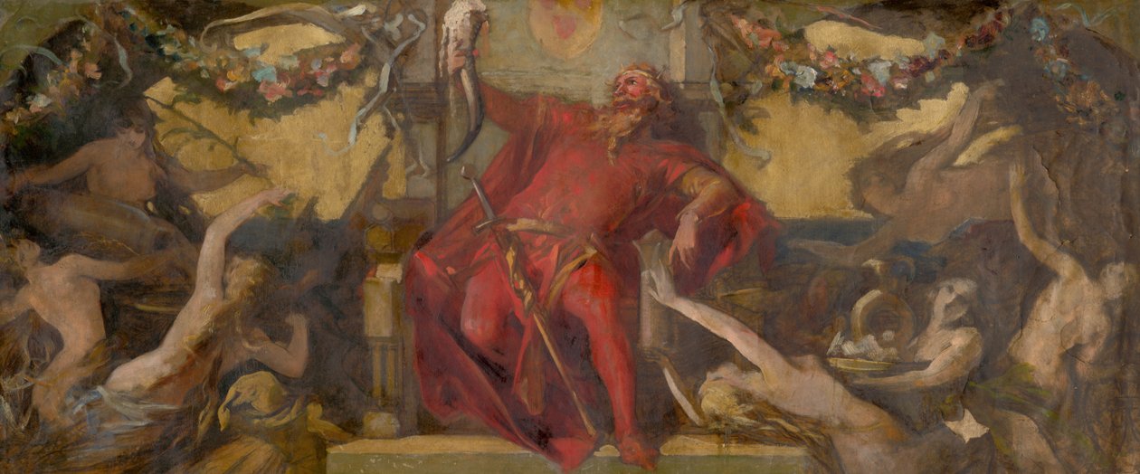Gambrinus, ca. 1875 von Hans Makart