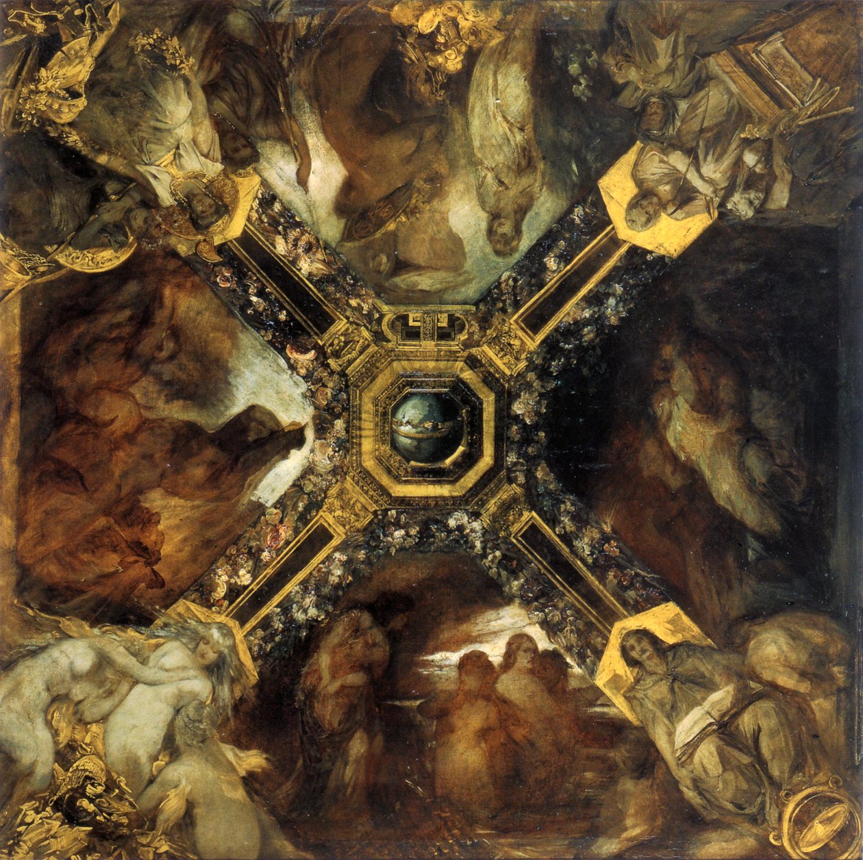 Der Ring des Nibelungen, Studie, 1871-1872 von Hans Makart