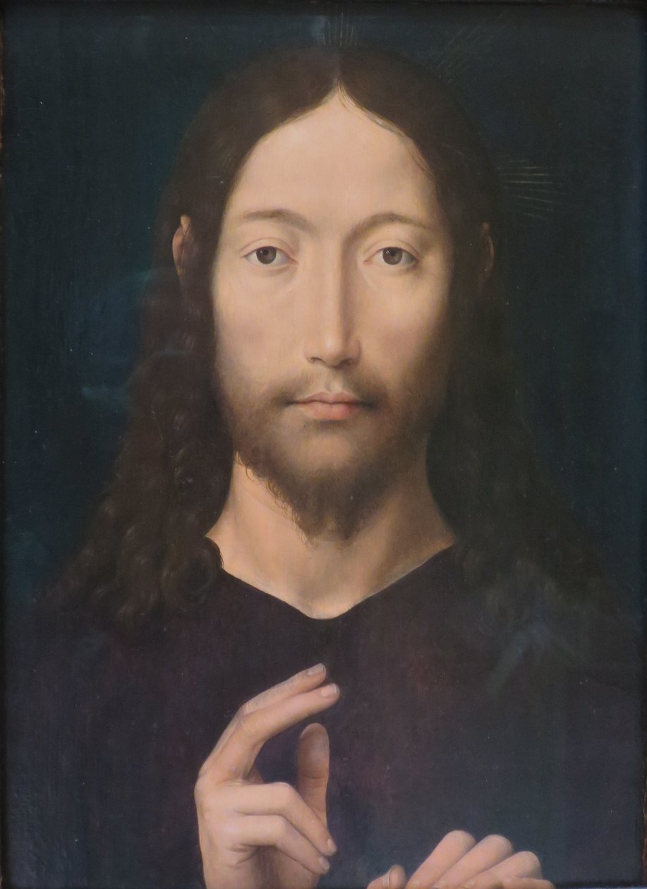 Christus spendet seinen Segen von Hans Memling