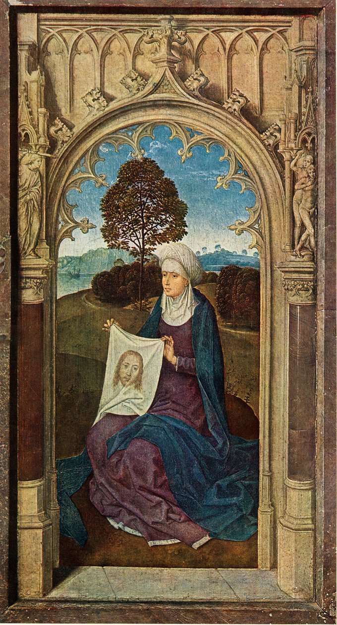 Heilige Veronika, 1470-1475 von Hans Memling