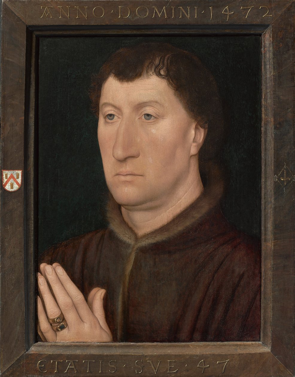 Der Kanoniker Gilles Joye, 1472 von Hans Memling