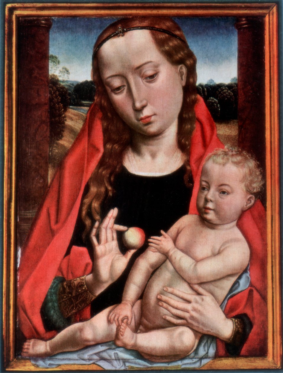 Die Madonna und das Kind von Hans Memling