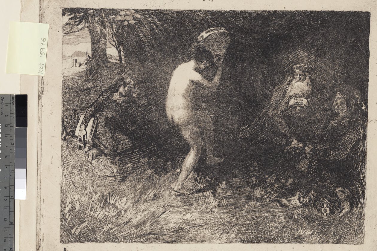 Als König David alt wurde von Hans Nikolaj Hansen