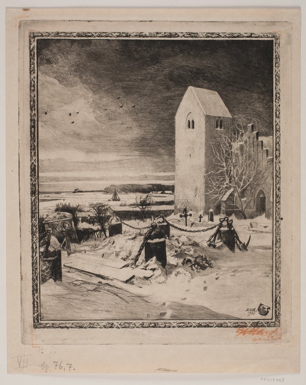 Hoch auf einem Ast. VI. Der Friedhof von Hans Nikolaj Hansen