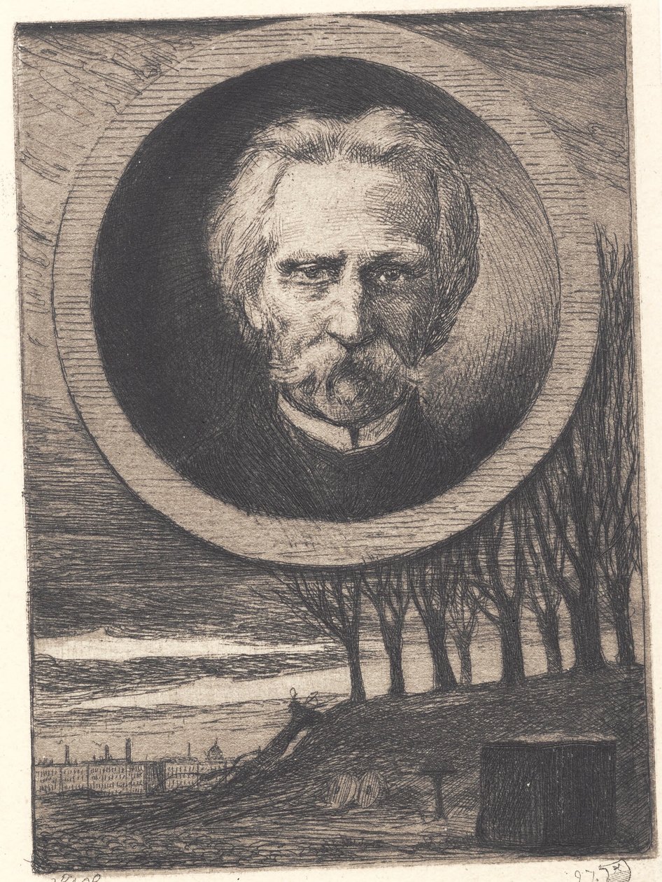 Porträt des Dichters Kaalund von Hans Nikolaj Hansen