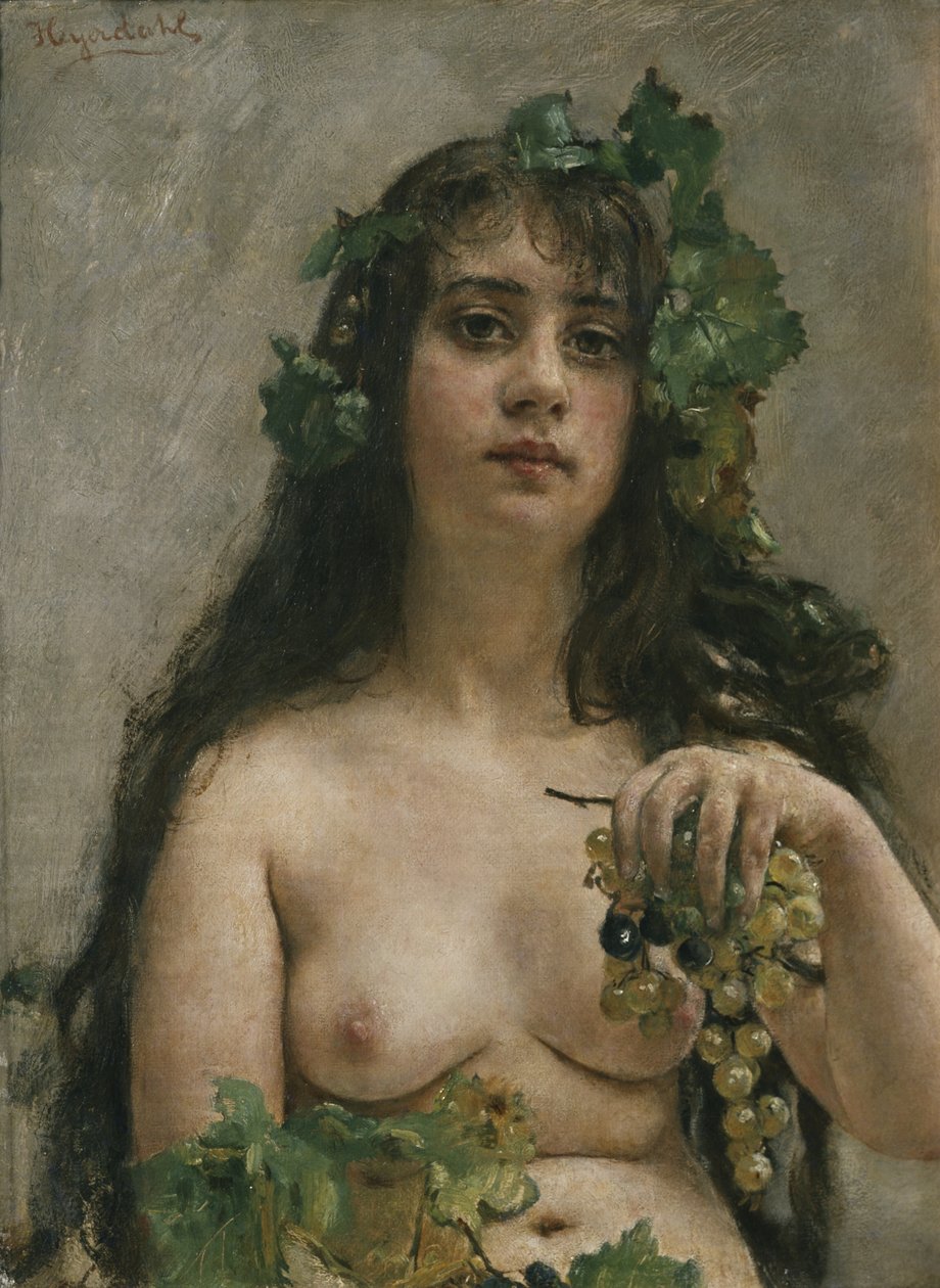 Champagner-Mädchen von Hans Olaf Heyerdahl